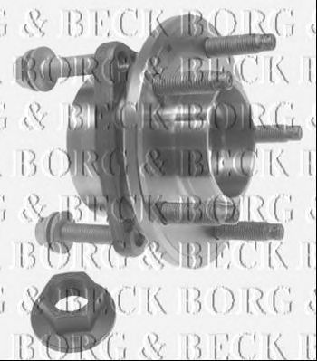 BORG & BECK bwk1170 -  Комплект подшипника ступицы колеса